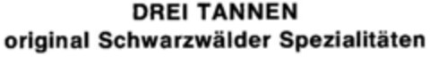 DREI TANNEN original Schwarzwälder Spezialitäten Logo (DPMA, 20.09.1978)