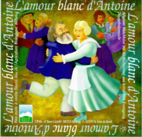 L'amour blanc d'Antoine Logo (DPMA, 20.01.2000)