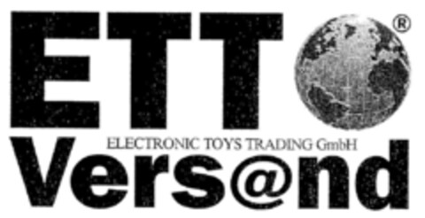 ETT Vers@nd ELECTRONIC TOYS TRADING GmbH Logo (DPMA, 05.07.2000)