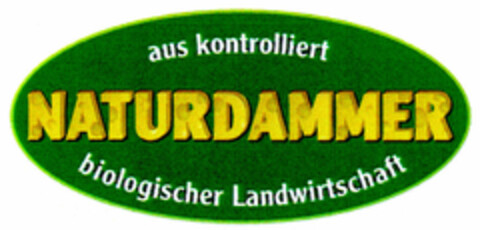 NATURDAMMER aus kontrolliert biologischer Landwirtschaft Logo (DPMA, 07/07/2000)