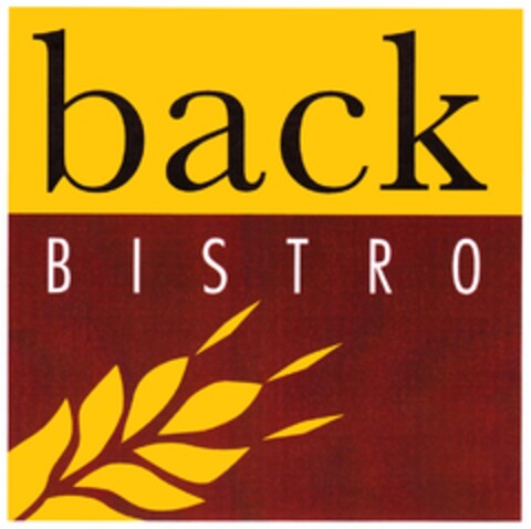 back BISTRO Logo (DPMA, 12/15/2008)
