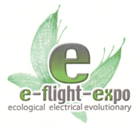 e-flight-expo ecological electrical evolutionary Logo (DPMA, 10/30/2010)