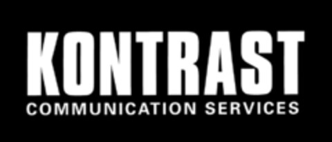 KONTRAST COMMUNICATION SERVICES Logo (DPMA, 28.06.2011)