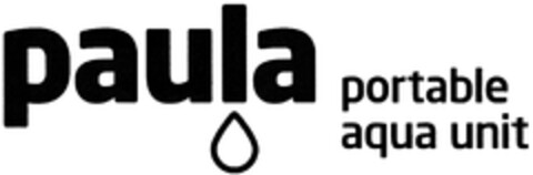 paula portable aqua unit Logo (DPMA, 23.10.2013)