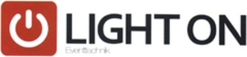 LIGHT ON Eventtechnik Logo (DPMA, 18.02.2014)