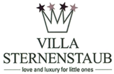 VILLA STERNENSTAUB - love and luxury for little ones Logo (DPMA, 05.11.2015)