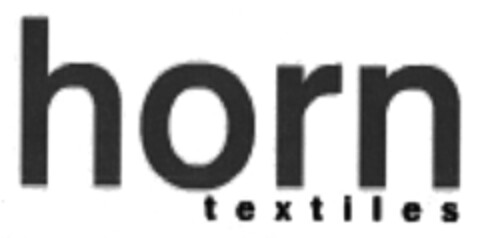 horn textiles Logo (DPMA, 02/24/2016)