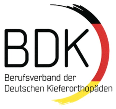 BDK Berufsverband der Deutschen Kieferorthopäden Logo (DPMA, 20.06.2017)