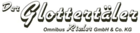 Der Glottertäler Omnibus Rieder GmbH & Co. KG Logo (DPMA, 07/24/2018)