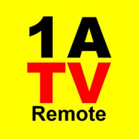 1 A TV Remote Logo (DPMA, 11.11.2019)