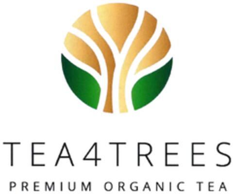 TEA4TREES PREMIUM ORGANIC TEA Logo (DPMA, 12.06.2020)