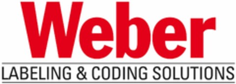 Weber LABELING & CODING SOLUTIONS Logo (DPMA, 01.03.2021)