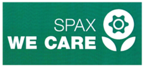 SPAX WE CARE Logo (DPMA, 03.03.2022)