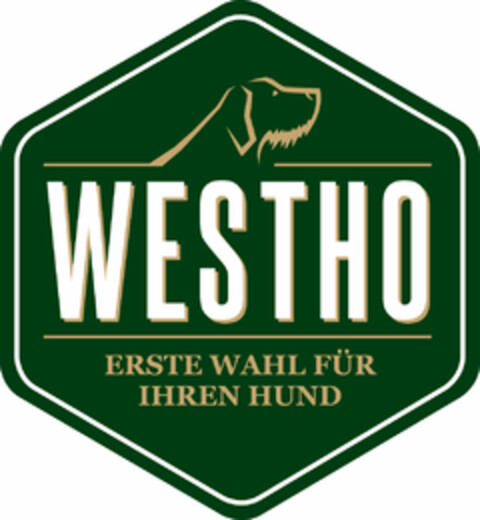 WESTHO ERSTE WAHL FÜR IHREN HUND Logo (DPMA, 03/29/2022)