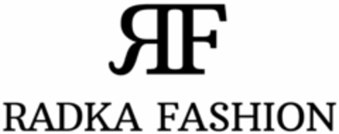 RF RADKA FASHION Logo (DPMA, 20.11.2022)