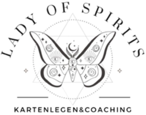 LADY OF SPIRITS KARTENLEGEN&COACHING Logo (DPMA, 08.02.2023)
