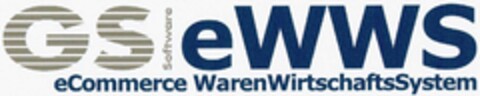 GS Software eWWS eCommerce WarenWirtschaftsSystem Logo (DPMA, 19.03.2003)