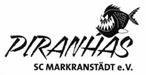 PIRANHAS SC MARKRANSTÄDT e.V. Logo (DPMA, 03/22/2004)
