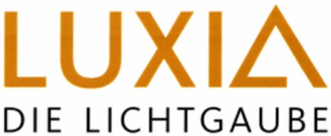 LUXIA DIE LICHTGAUBE Logo (DPMA, 14.06.2004)