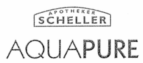 APOTHEKER SCHELLER AQUAPURE Logo (DPMA, 16.11.2005)