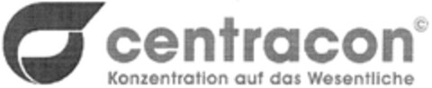 centracon Konzentration auf das Wesentliche Logo (DPMA, 02/02/2006)