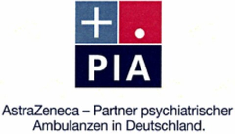 PIA AstraZeneca - Partner psychiatrischer Ambulanzen in Deutschland Logo (DPMA, 17.07.2006)