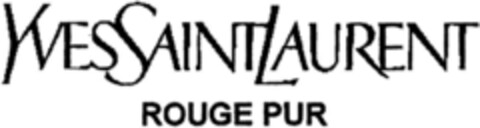 YVES SAINT LAURENT ROUGE PUR Logo (DPMA, 15.03.1995)