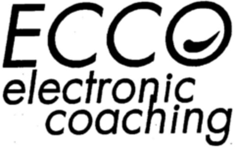 ECCO electronic coaching Logo (DPMA, 04.10.1995)