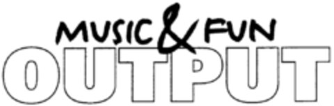 MUSIC & FUN OUTPUT Logo (DPMA, 09.07.1996)