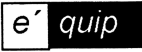 e'quip Logo (DPMA, 10.01.1997)