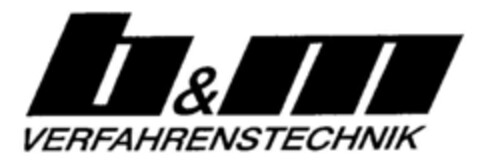 b&m VERFAHRENSTECHNIK Logo (DPMA, 06.05.1997)