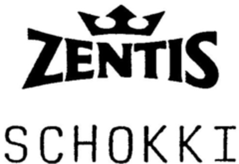 ZENTIS SCHOKKI Logo (DPMA, 28.09.1998)