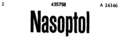 Nasoptol Logo (DPMA, 18.03.1931)