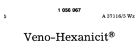 Veno-Hexanicit Logo (DPMA, 26.05.1983)