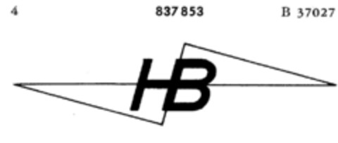 HB Logo (DPMA, 11/26/1966)