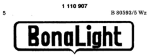 BonaLight Logo (DPMA, 11/26/1986)