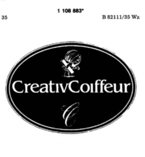 CreativCoiffeur Logo (DPMA, 03.07.1987)