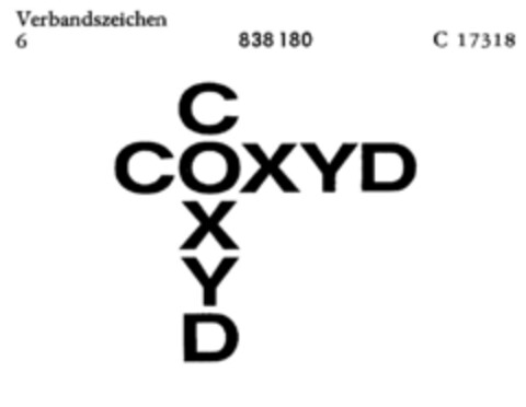 COXYD Logo (DPMA, 05.07.1966)