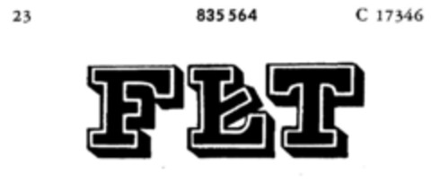 FLT Logo (DPMA, 12.07.1966)