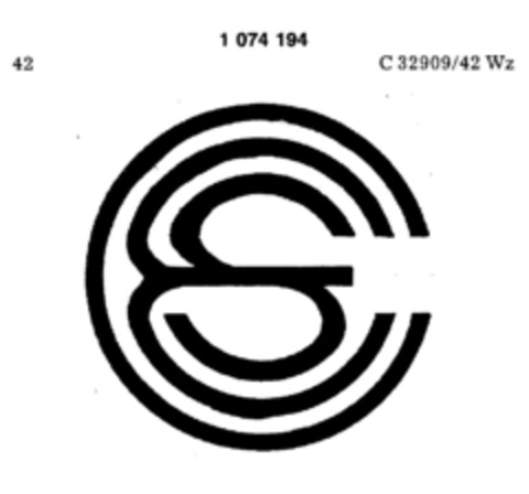 CES Logo (DPMA, 29.02.1984)