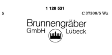 Brunnengräber GmbH Lübeck Logo (DPMA, 02/04/1988)