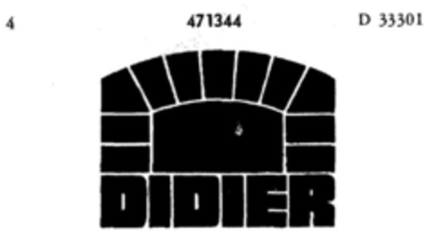 DIDIER Logo (DPMA, 08/29/1934)