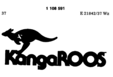 KangaROOS Logo (DPMA, 07.11.1980)