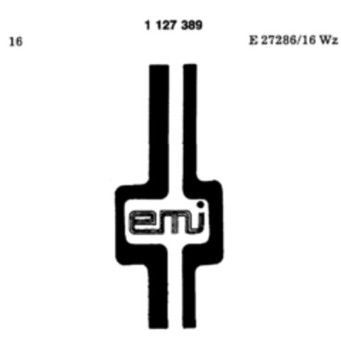 emi Logo (DPMA, 14.01.1988)