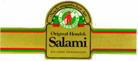 Houdek Salami Logo (DPMA, 27.05.1977)