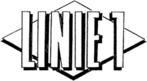 LINIE 1 Logo (DPMA, 20.10.1989)