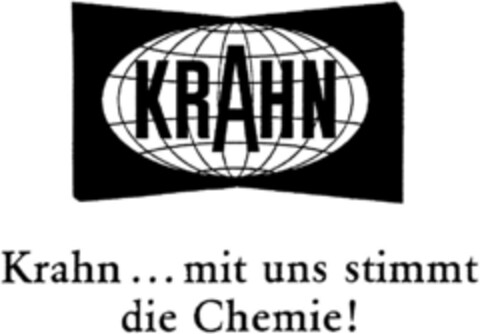 KRAHN... mit uns stimmt die Chemie! Logo (DPMA, 01/09/1993)