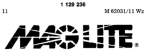 MAG LITE Logo (DPMA, 12/29/1987)