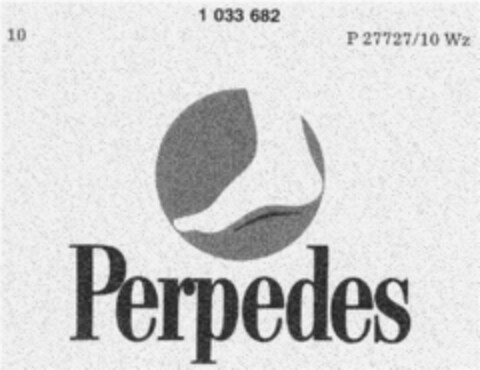 Perpedes Logo (DPMA, 10/24/1980)