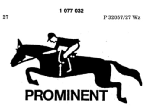 PROMINENT Logo (DPMA, 15.11.1984)